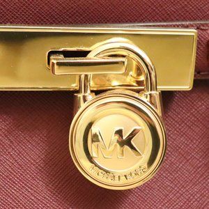 Michael Kors Burgundy Tote